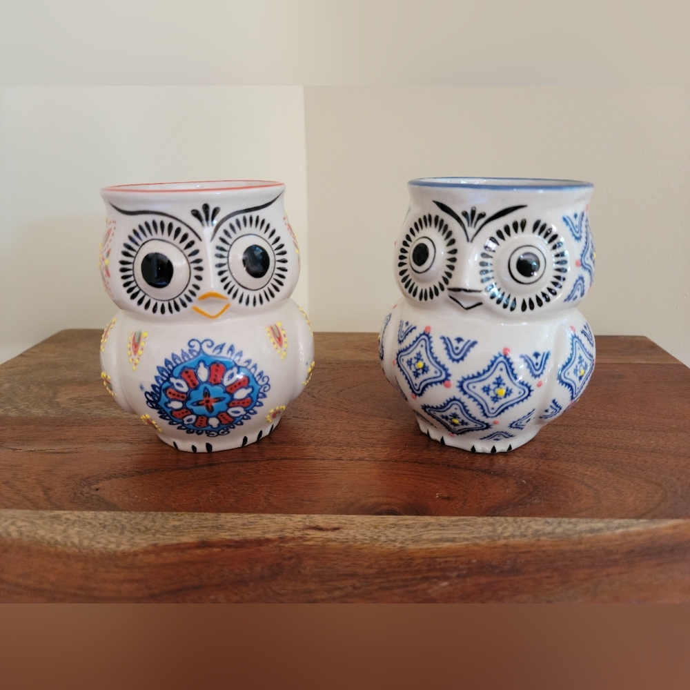 Royal Owl Mug Set